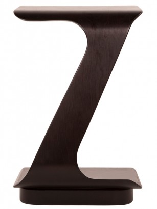 Стол журнальный приставной Неро (64х49х42) в скандинавском стиле, орех