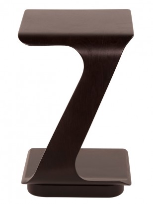 Стол журнальный приставной Неро (64х49х42) в скандинавском стиле, орех