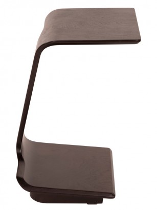 Стол журнальный приставной Неро (64х49х42) в скандинавском стиле, орех