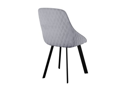 Стул DikLine 246 поворотный, Z46 перламутр, ножки черные