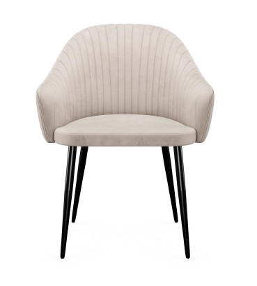 Стул DikLine 440 C103 крем, ножки черные